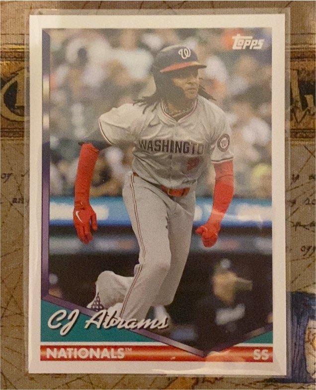 2024 Topps Archives #294 CJ Abrams — front