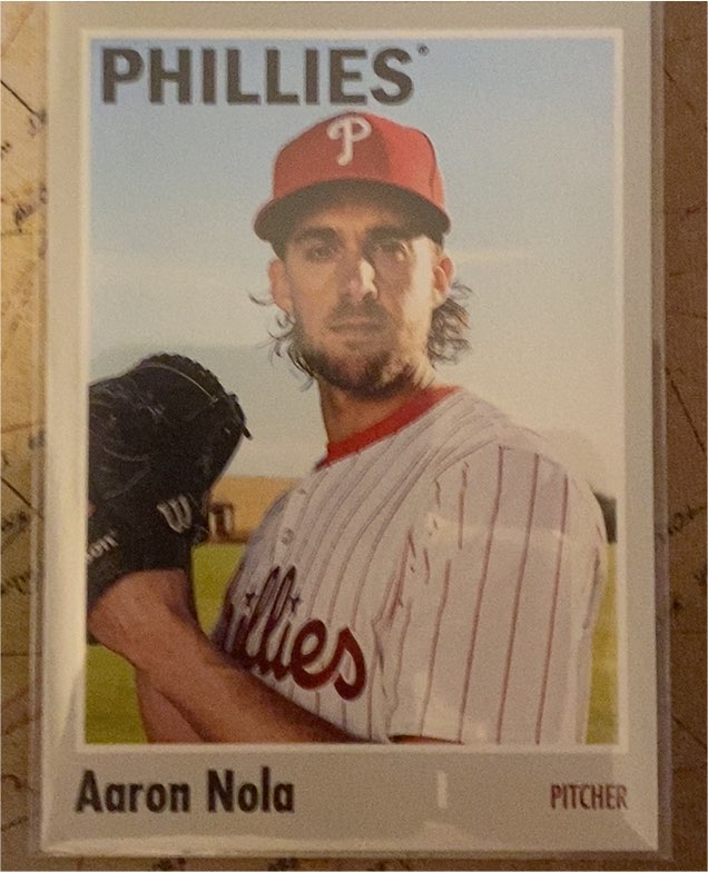 2024 Topps Archives #184 Aaron Nola — front