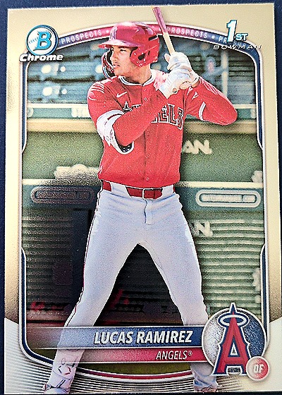 2025 Bowman Chrome Prospects #BCP-135 Lucas Ramirez — front