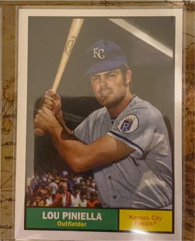 2024 Topps Archives #78 Lou Piniella Kansas City Royals — front