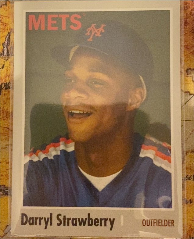 2024 Topps Archives #173 Darryl Strawberry New York Mets — front