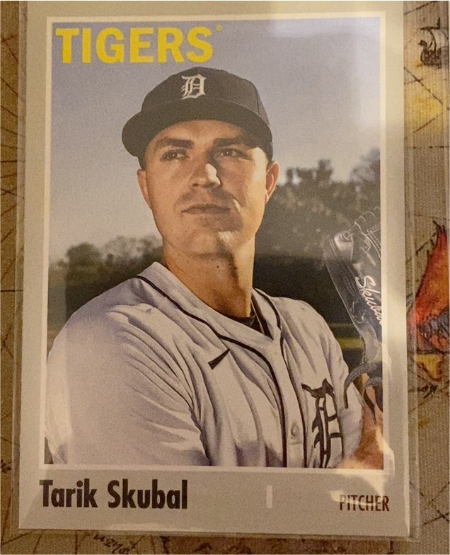 2024 Topps Archives #180 Tarik Skubal Detroit Tigers — front