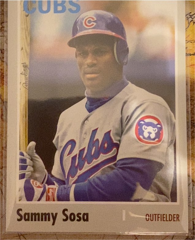 2024 Topps Archives #161 Sammy Sosa Chicago Cubs — front