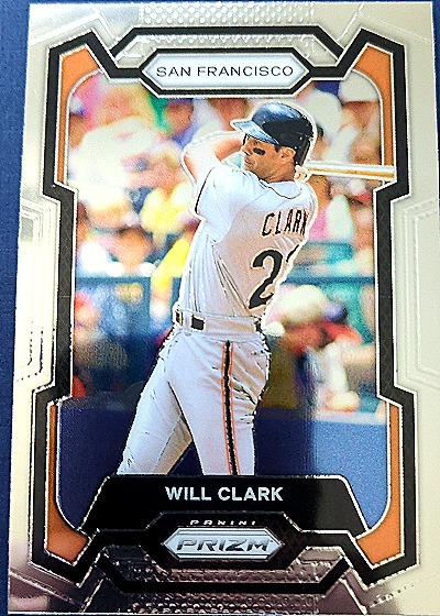 2024 Panini Prizm #8 Will Clark — front