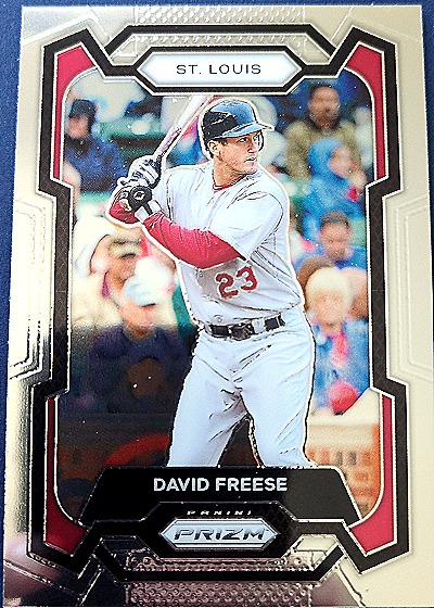2024 Panini Prizm #140 David Freese — front