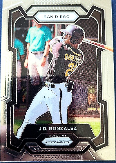 2024 Panini Prizm #111 J.D. Gonzalez — front