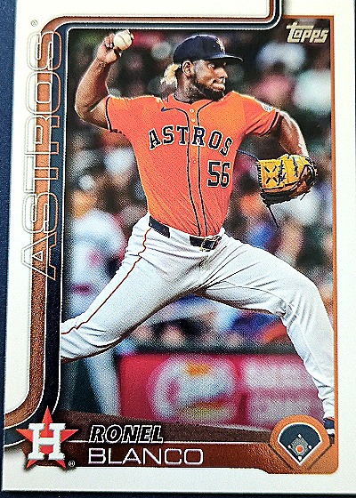 2025 Topps #341 Ronel Blanco — front