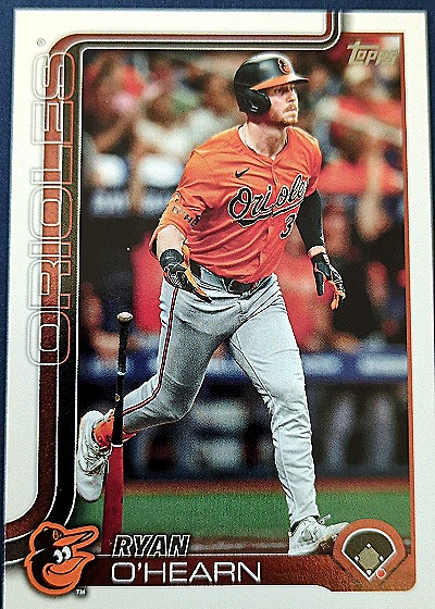 2025 Topps Series 1 #114 Ryan O'Hearn — front