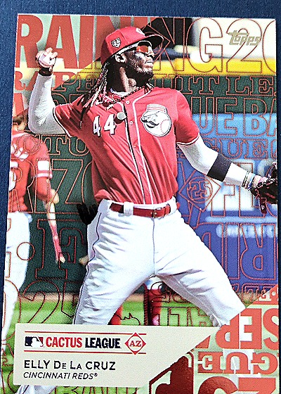 2025 Topps Training Grounds #TG-13 Elly De La Cruz — front