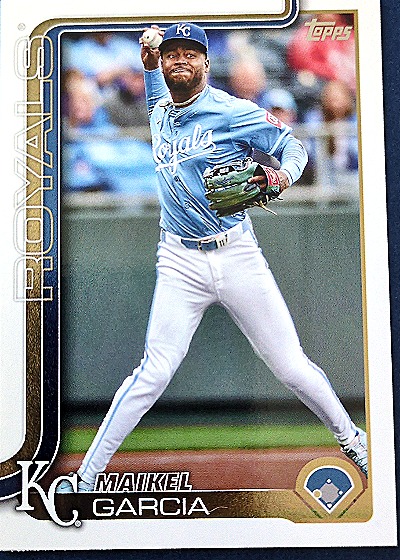 2025 Topps #135 Maikel Garcia — front
