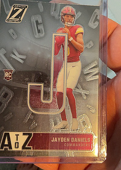 2024 Panini Zenith A to Z #10 Jayden Daniels — front