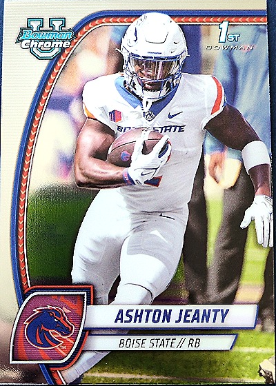 2024 Bowman Chrome University #17 Ashton Jeanty — front