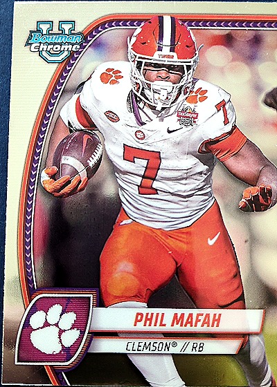 2024 Bowman Chrome University #144 Phil Mafah — front