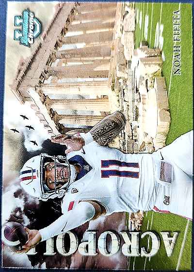 2024 Bowman University Chrome #A-9 Noah Fifita Acropolis — front