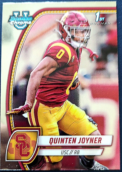 2024 Bowman University Chrome #146 Quinten Joyner — front
