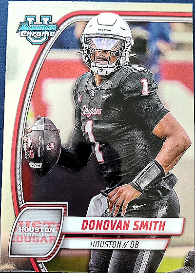 2024 Bowman Chrome University #67 Donovan Smith — front