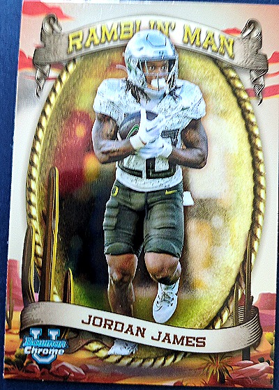 2024 Bowman Chrome University #RM-7 Jordan James Ramblin' Man — front
