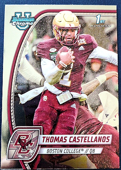 2024 Bowman Chrome University #172 Thomas Castellanos — front