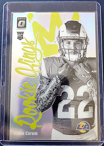 2024 Panini Donruss Optic #9 Blake Corum Rookie Kings — front