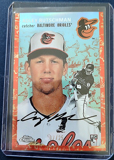 2023 Topps Chrome Platinum Anniversary #400 Adley Rutschman — front