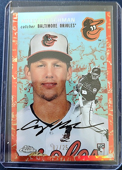 2023 Topps Chrome Platinum Anniversary #400 Adley Rutschman — front