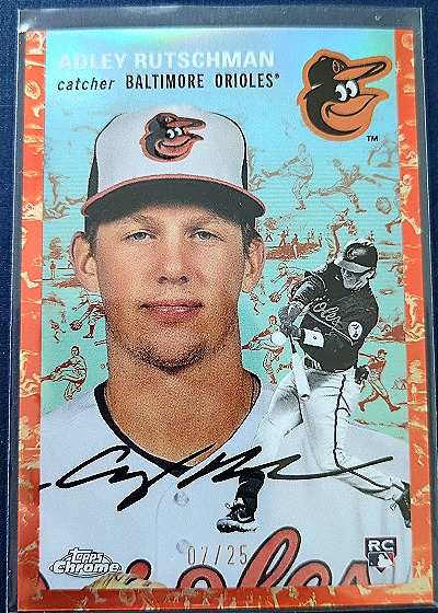 2023 Topps Chrome #400 Adley Rutschman — front