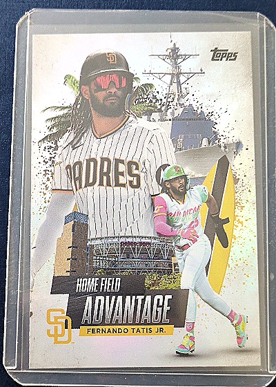 2025 Topps Series 1 #HA-10 Fernando Tatis Jr. Home Field Advantage — front