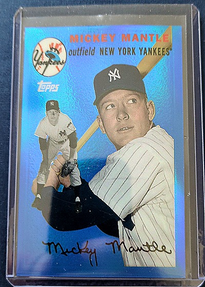 2008 Topps #MMR54 Mickey Mantle — front