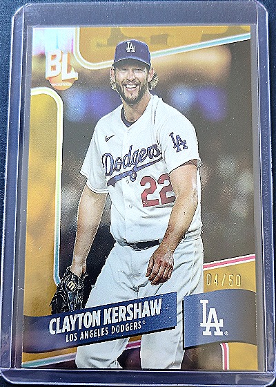 2024 Topps Big League #WR-39 Clayton Kershaw — front