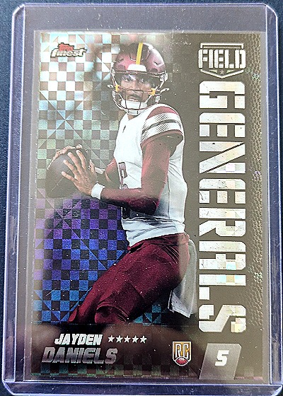 2024 Topps Finest #FG-18 Jayden Daniels — front