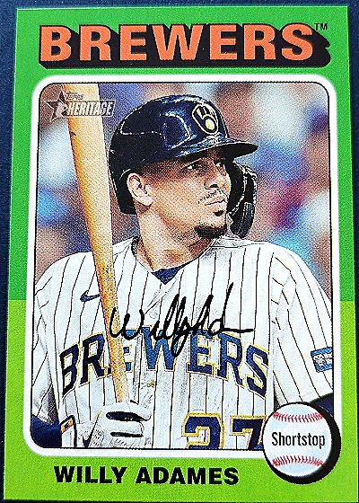 2024 Topps Heritage #155 Willy Adames — front