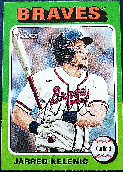 2024 Topps Heritage #293 Jarred Kelenic — front