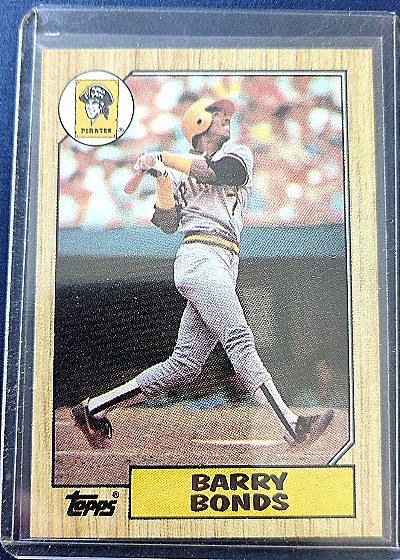 1987 Topps #320 Barry Bonds — front
