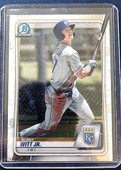 2020 Bowman Chrome Draft #BD-152 Bobby Witt Jr. — front