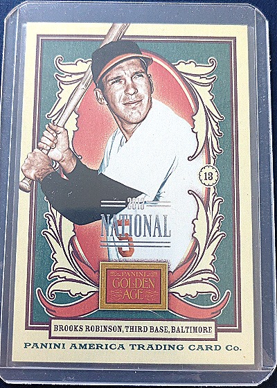 2013 Panini Golden Age #84 Brooks Robinson — front