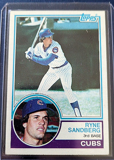 1983 Topps #83 Ryne Sandberg — front