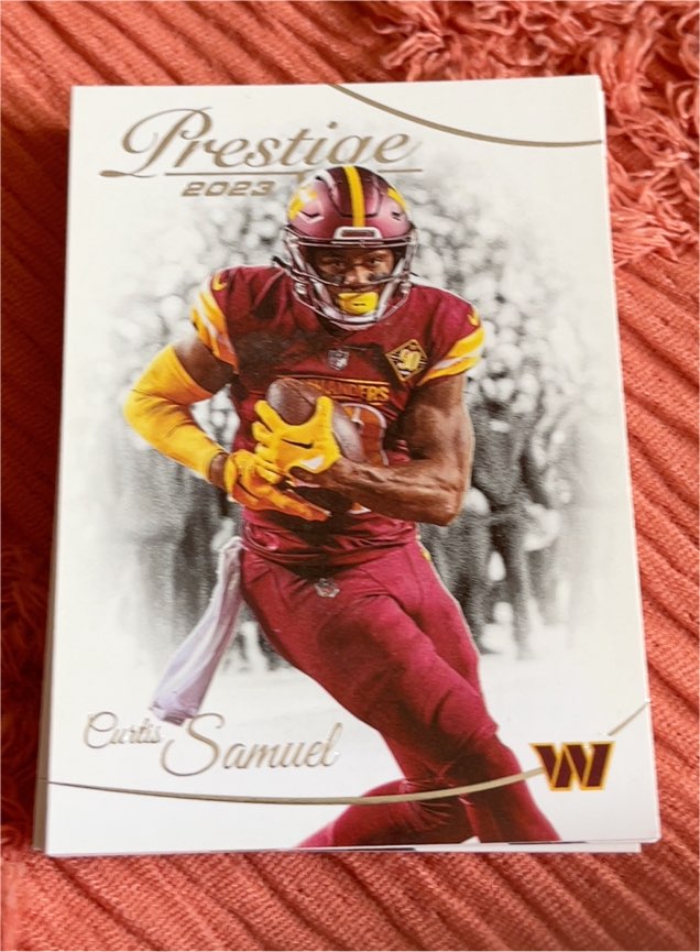 2023 Panini Prestige #293 Curtis Samuel — front