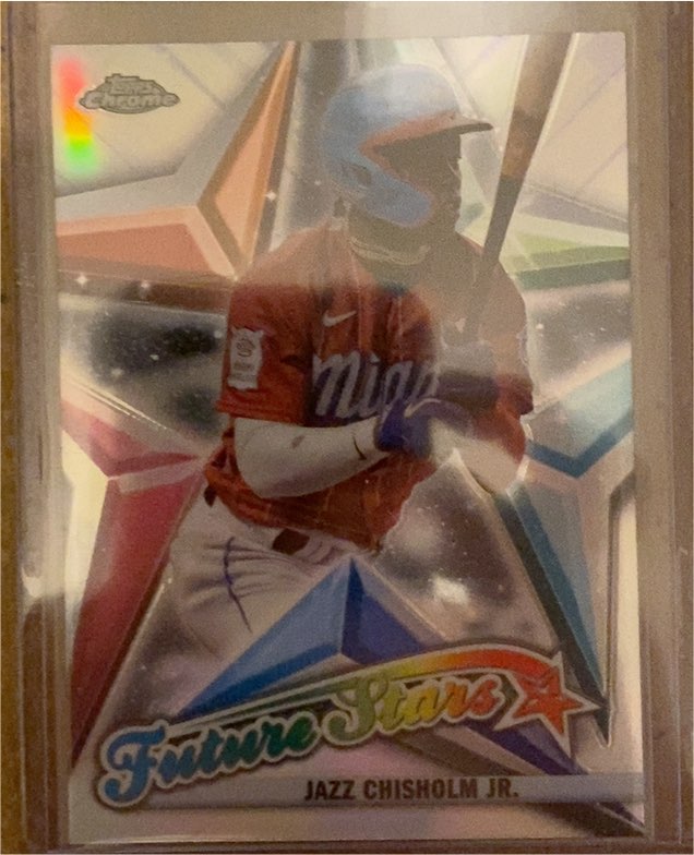 2022 Topps Chrome Future Stars #FS-12 Jazz Chisholm Jr. — front