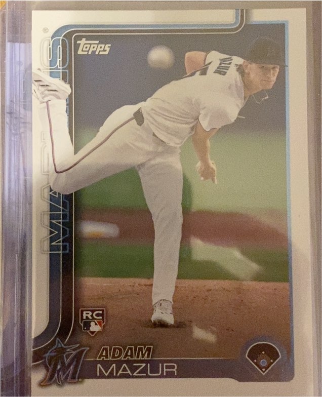 2025 Topps Series 1 #309 Adam Mazur — front
