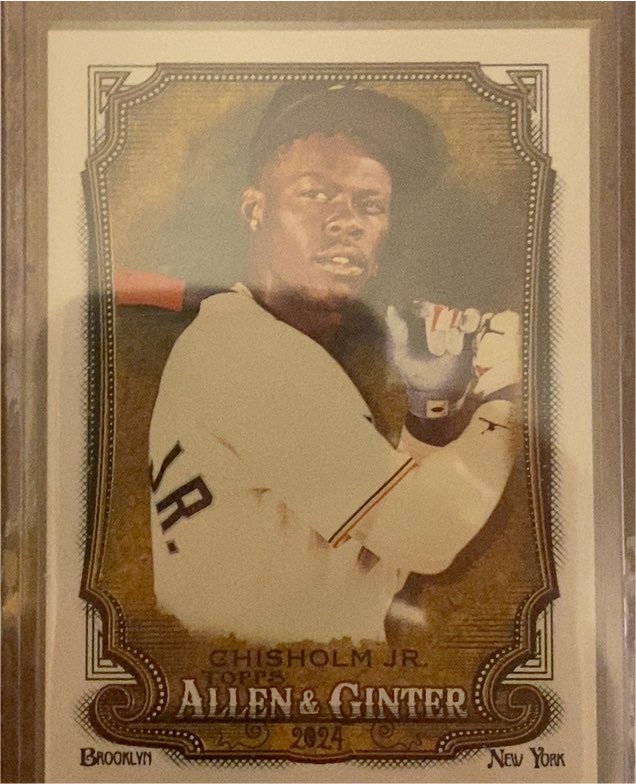 2024 Topps Allen & Ginter #13 Jazz Chisholm Jr. — front