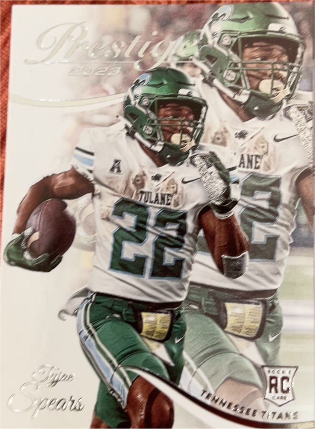 2023 Panini Prestige #383 Tyjae Spears — front