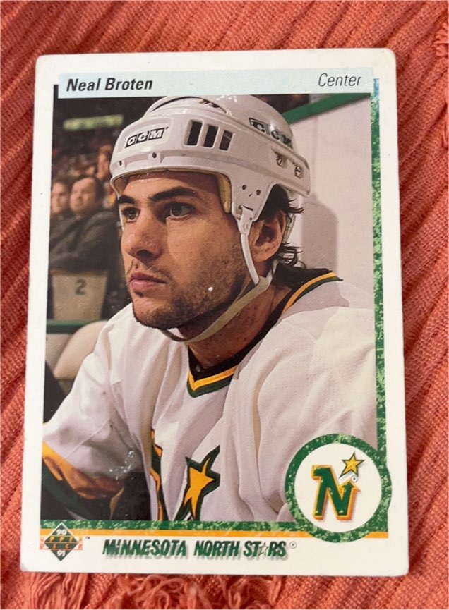 1990-91 Upper Deck #48 Neal Broten — front
