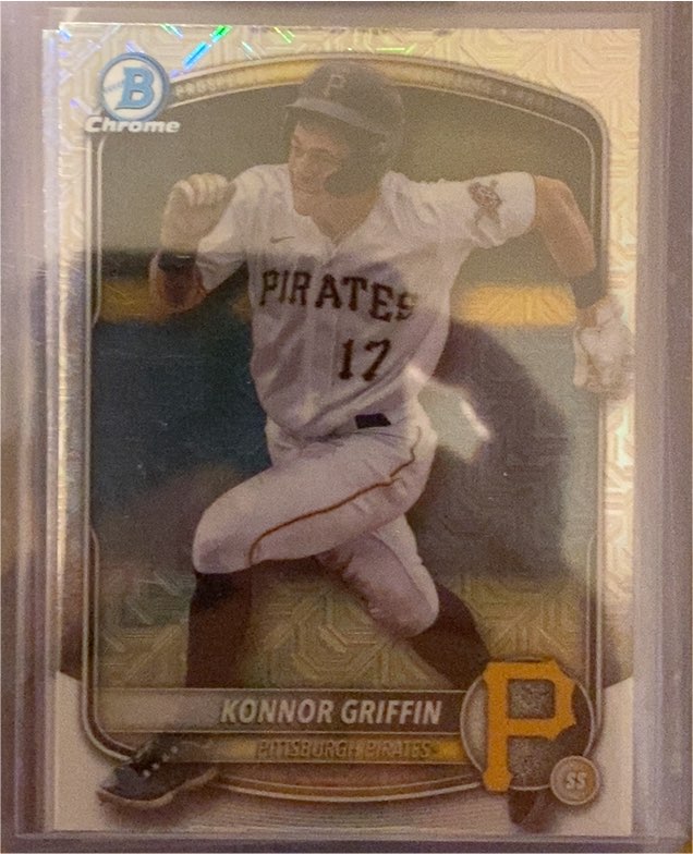 2025 Bowman Chrome #BCP-86 Konnor Griffin — front