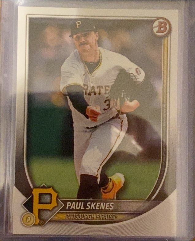 2025 Bowman #30 Paul Skenes — front
