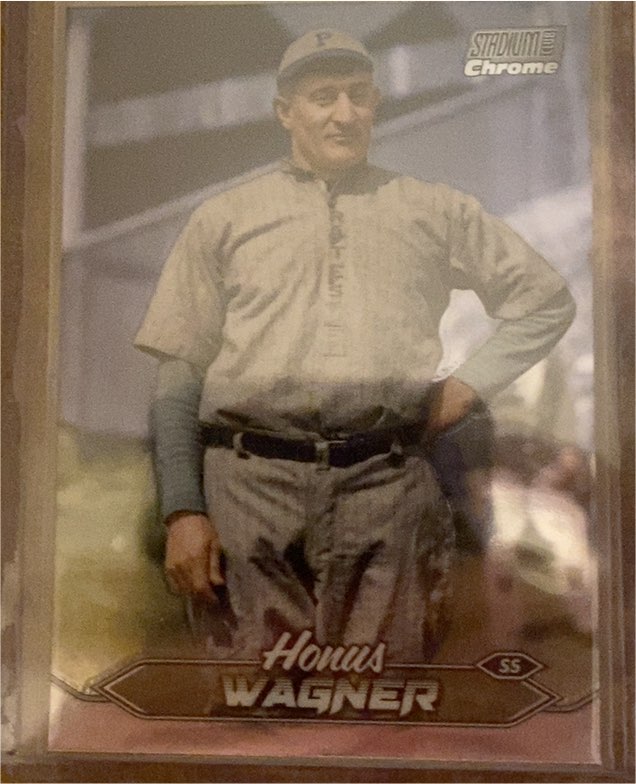2024 Topps Stadium Club Chrome #205 Honus Wagner — front
