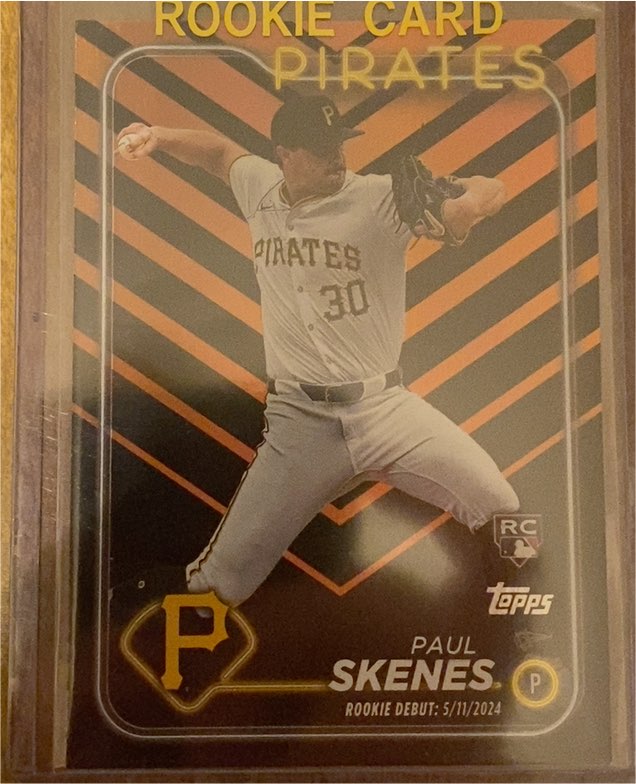 2024 Topps Update Rookie Debut #US288 Paul Skenes Holiday — front