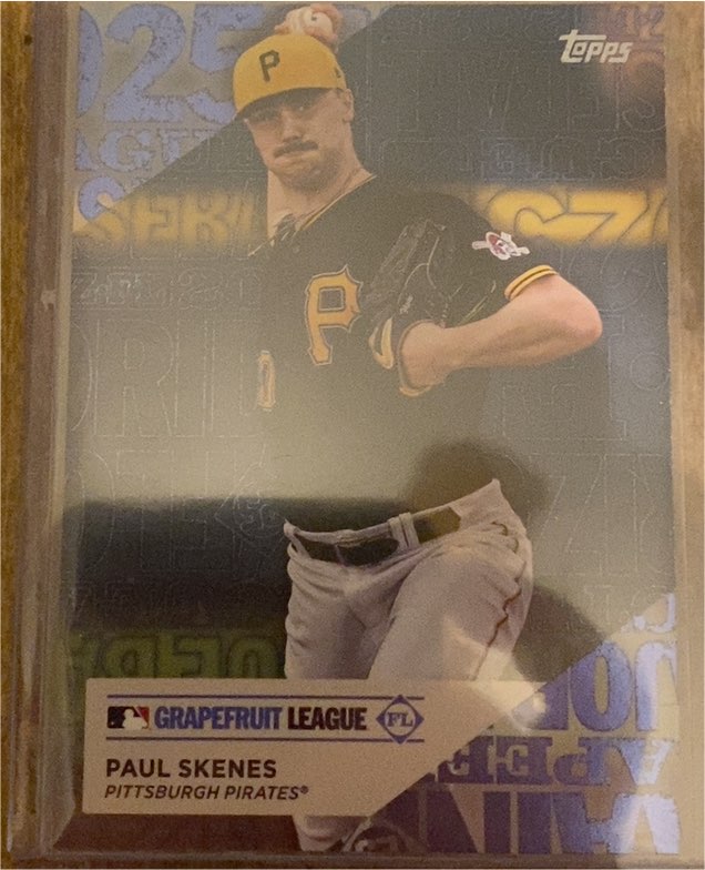 2025 Topps Series 1 #TG-23 Paul Skenes — front