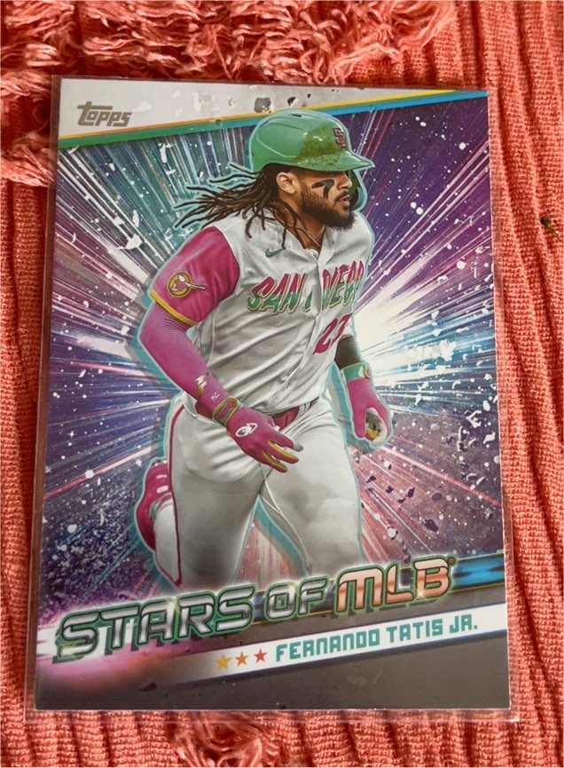 2024 Topps Series 1 Stars of MLB #SMLB-15 Fernando Tatis Jr. — front
