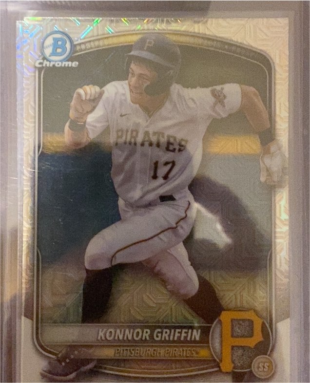 2025 Bowman Chrome #BCP-86 Konnor Griffin — front