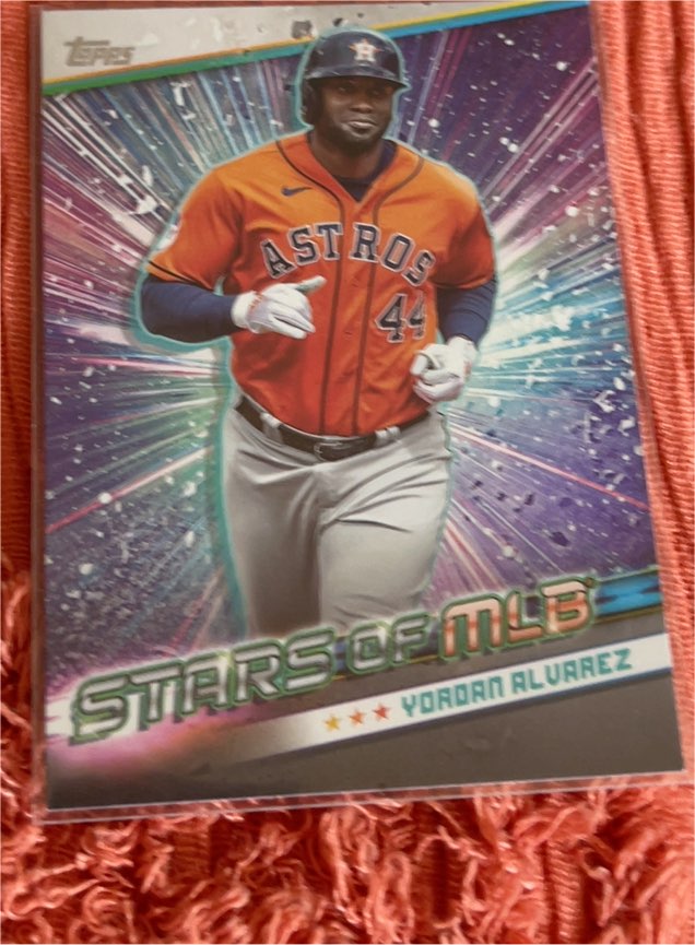 2024 Topps Stars of MLB #SMLB-8 Yordan Alvarez — front